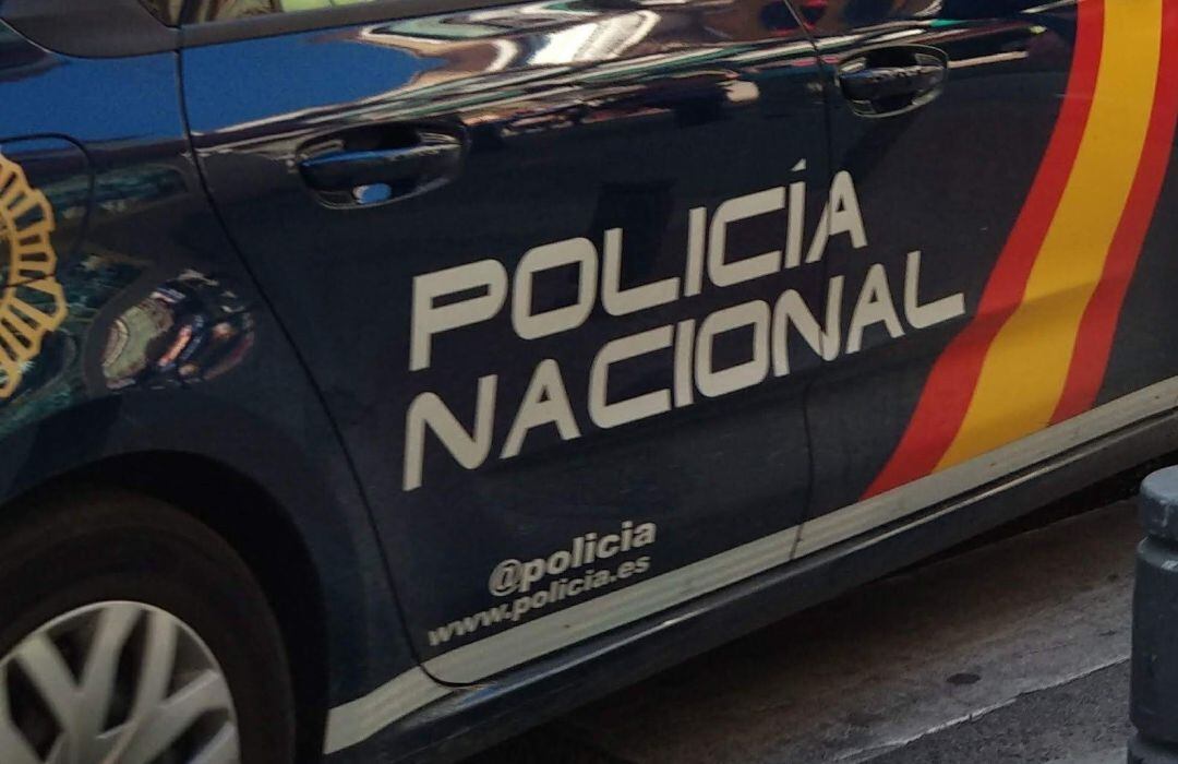 Un vehículo de la Policía Nacional