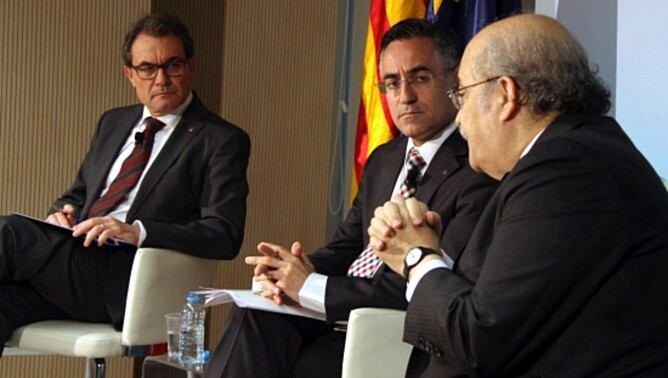 Artur Mas, Ramon Tremosa i Andreu Mas-Colell