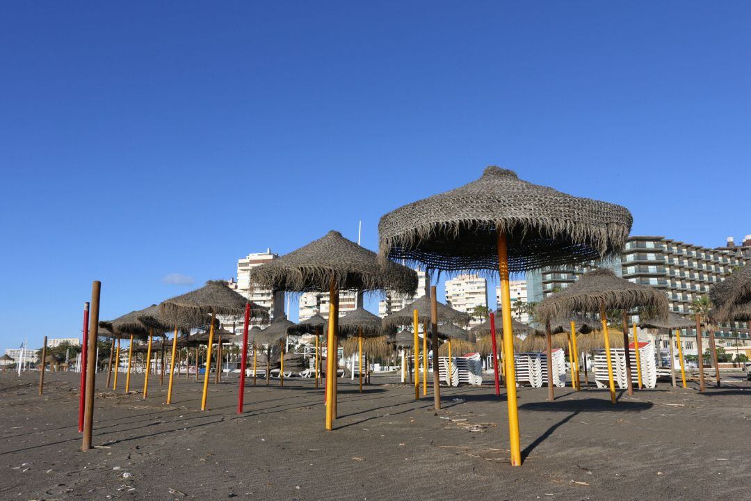 Playa Playamar en Torremolinos 