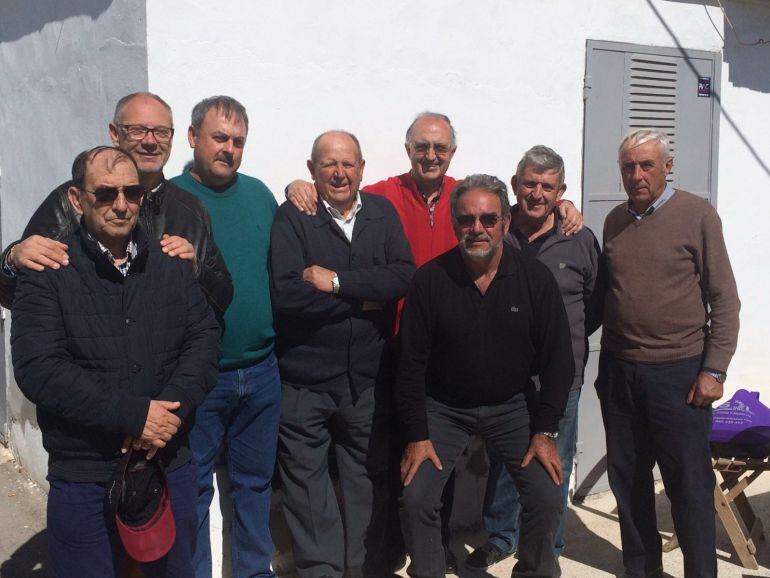 Un momento del homenaje a Manuel Serrano