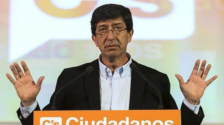 Juan Marín, líder de Ciudadanos en Andalucía