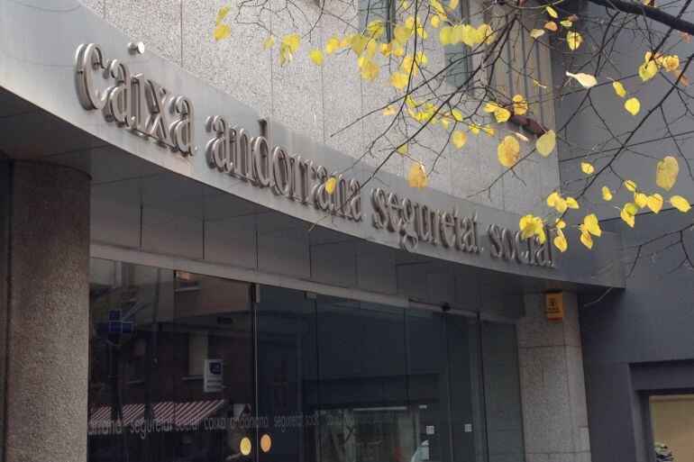 Façana de la Caixa Andorrana de la Seguretat Social