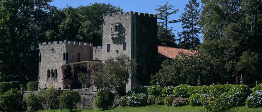 Fachada del Pazo de Meirás, hasta ahora propiedad de la familia Franco