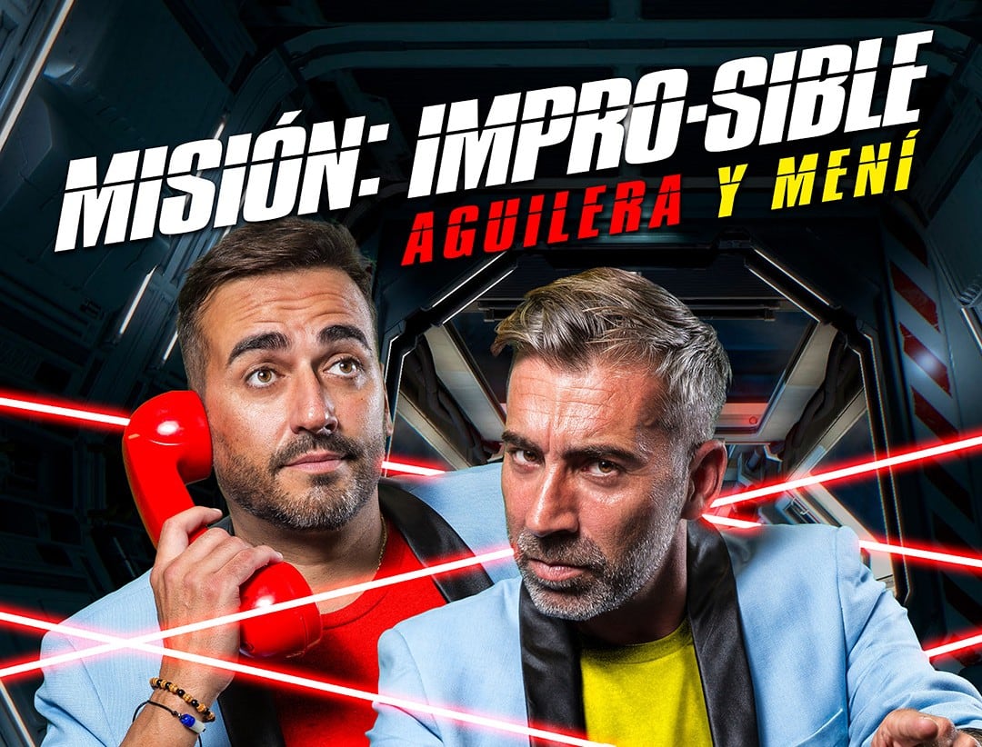 Cita con el humor en Palencia con Aguilera y Meni