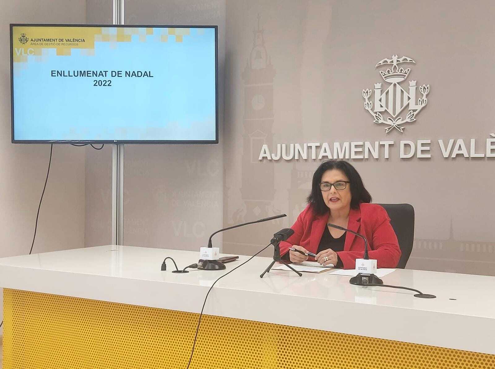 Luisa Notario, concejala de Gestión de Recursos del Ayuntamiento de València