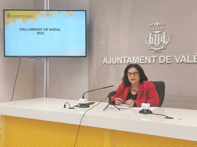 Luisa Notario, concejala de Gestión de Recursos del Ayuntamiento de València