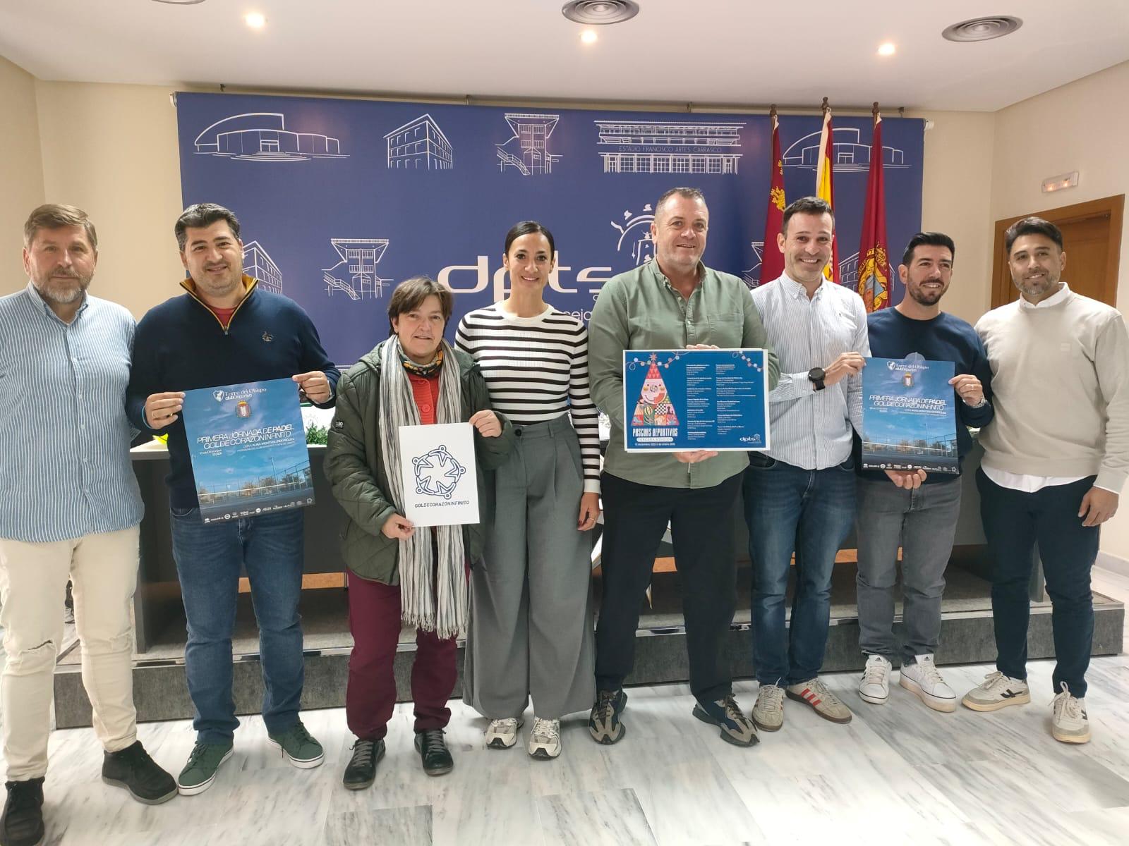 Juan Miguel Bayonas, edil de Deportes, presenta el programa de deporte navideño