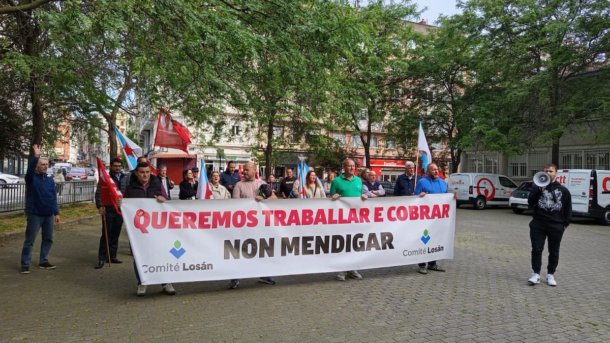 Losán llega al límite: concentración de trabajadores y futuro incierto