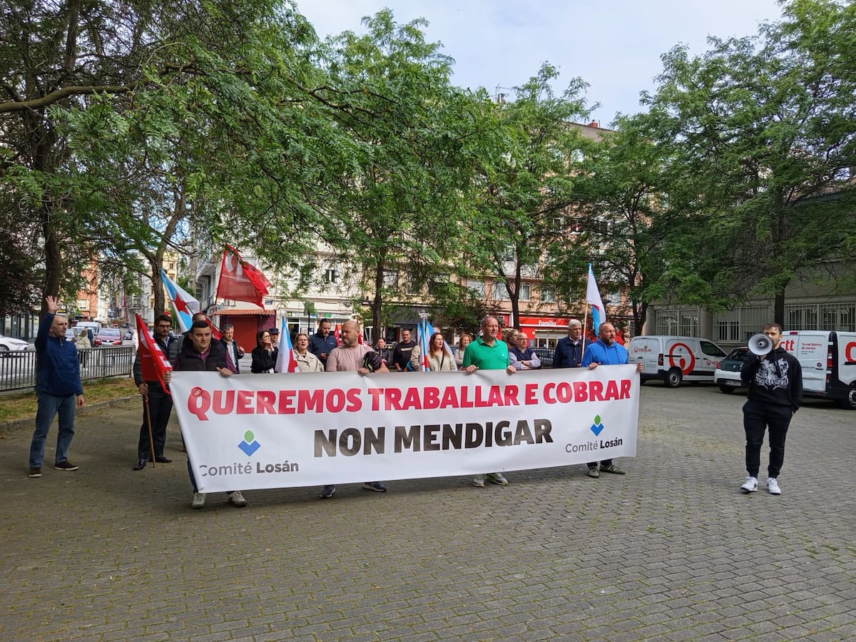 Losán llega al límite: concentración de trabajadores y futuro incierto