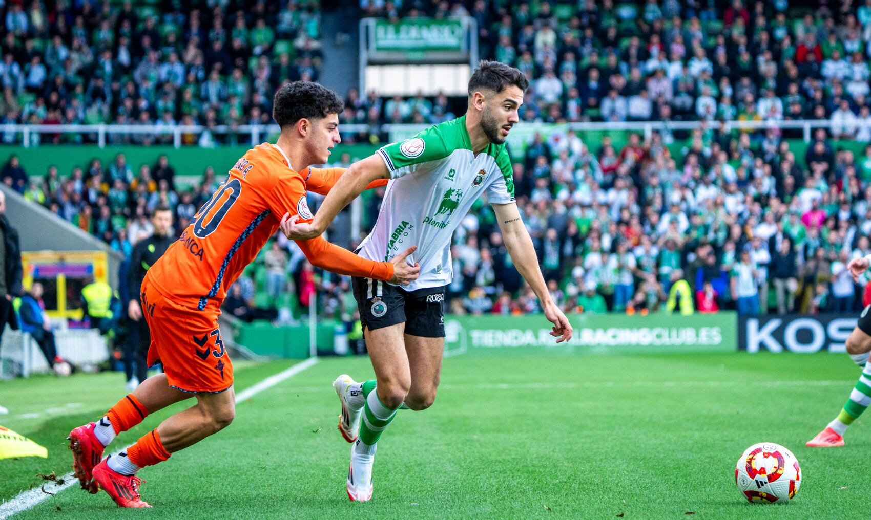 Andrés Martín, contra el Celta en Copa del Rey.