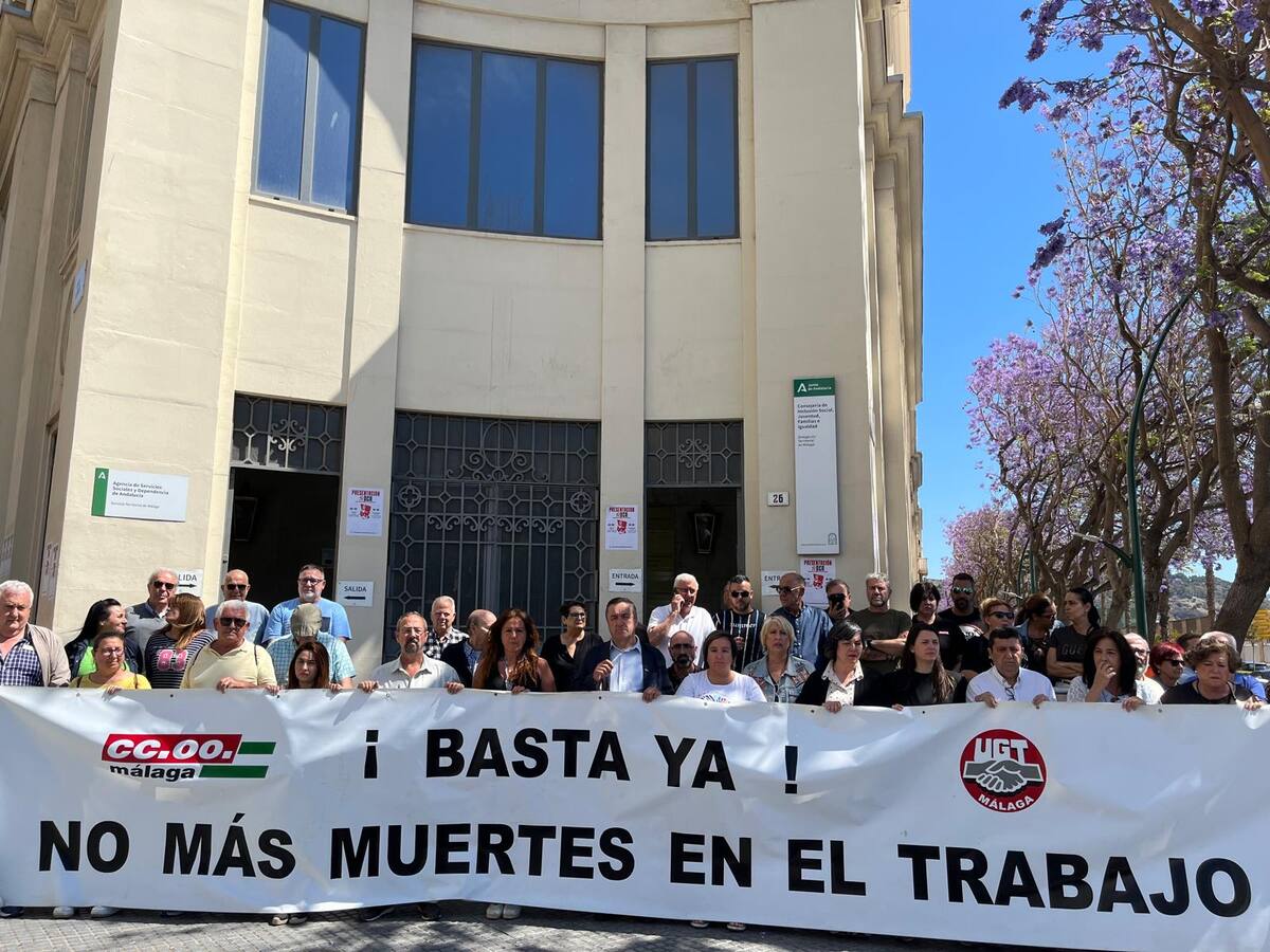 Málaga suma ocho trabajadores muertos este año: "Es necesario más control en el tajo"