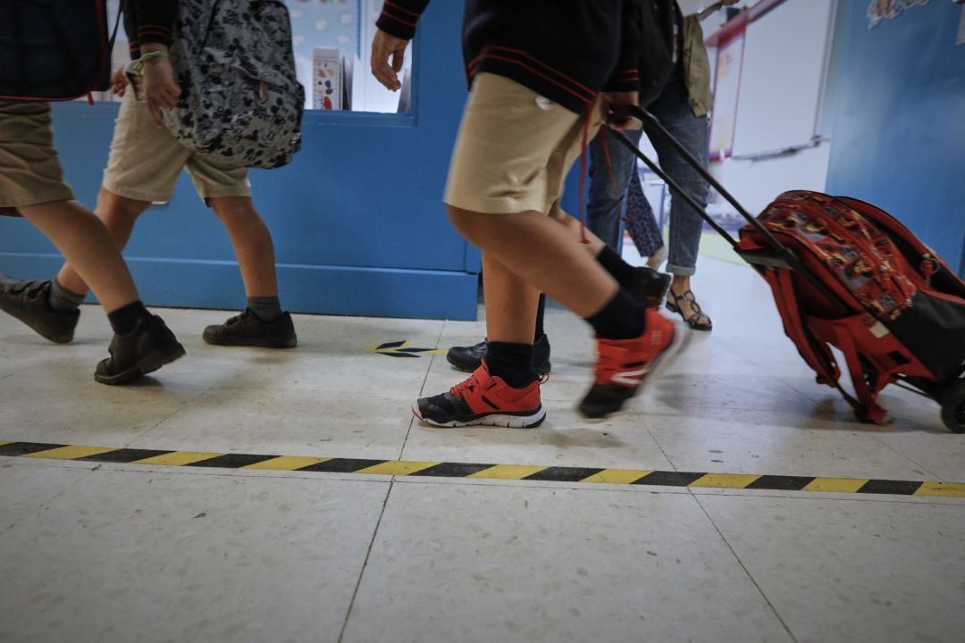 Niños en el colegio