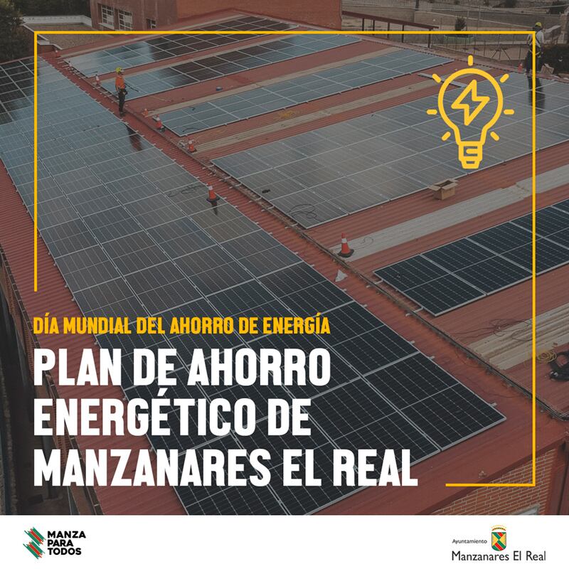 El plan, enmarcado en el proyecto &#039;ManzaEnergía&#039;, engloba una completa auditoria energética del municipio con medidas de aplicación inmediata