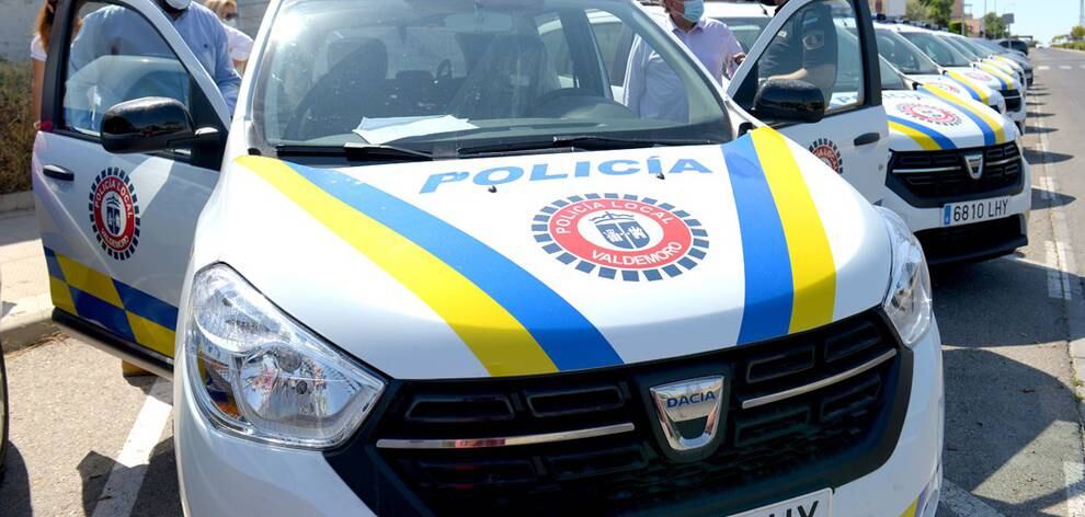 Coche patrulla de Policía Local de Valdemoro.