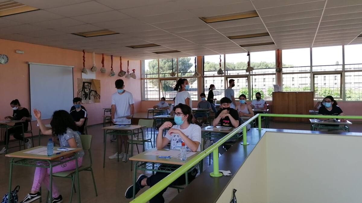 Comienza la EVAU para los alumnos de Bachillerato