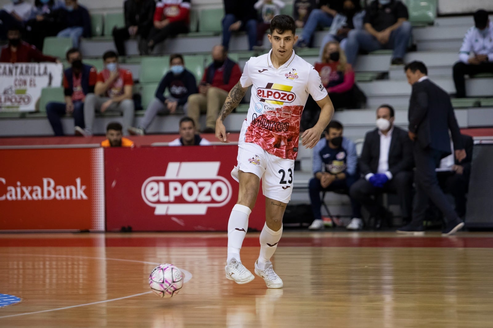 Darío Gil durante un partido