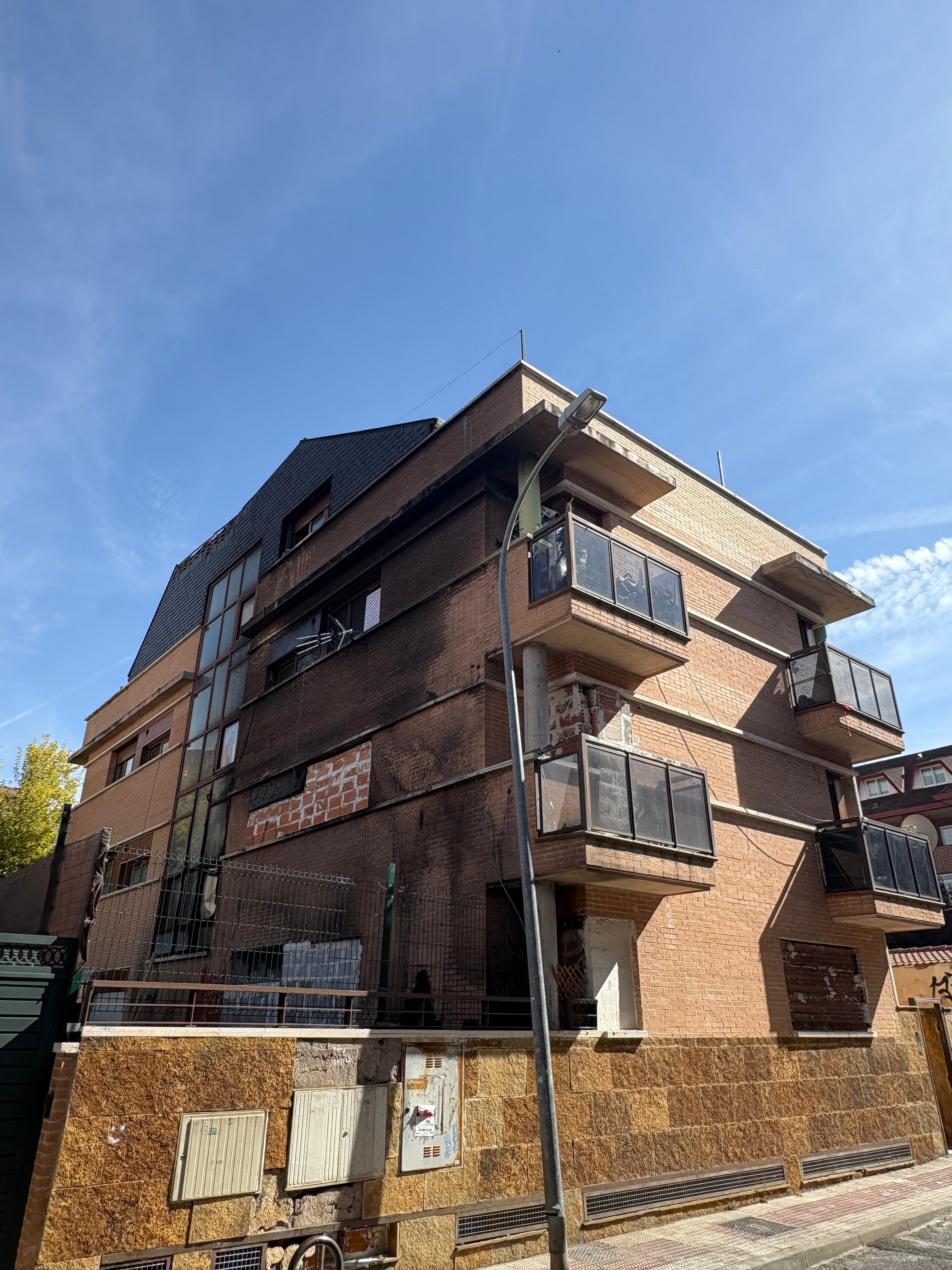 Bloque desalojado de la calle Trinidad 19