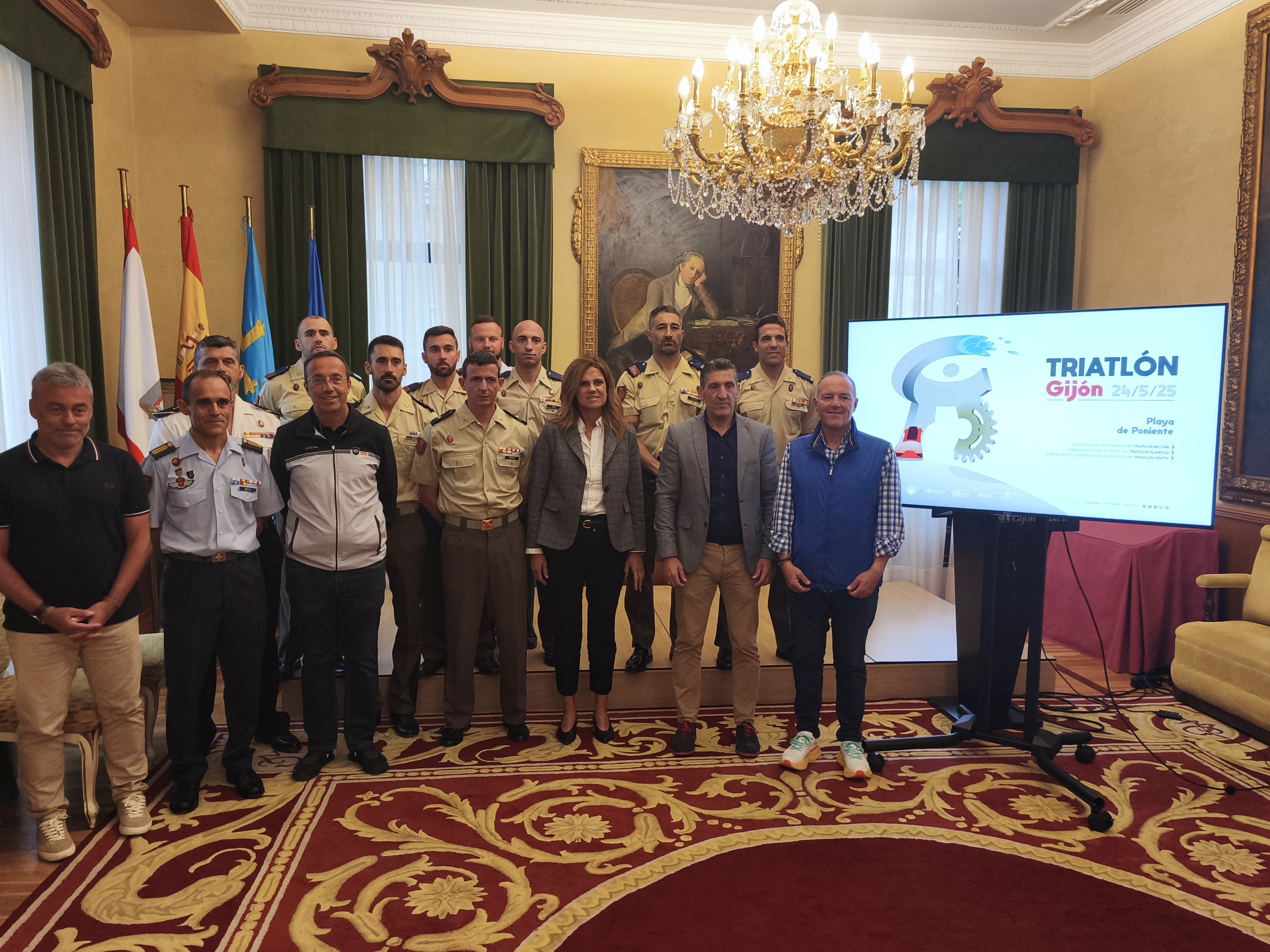 Presentación de Triatlón Gijón y Trimparables