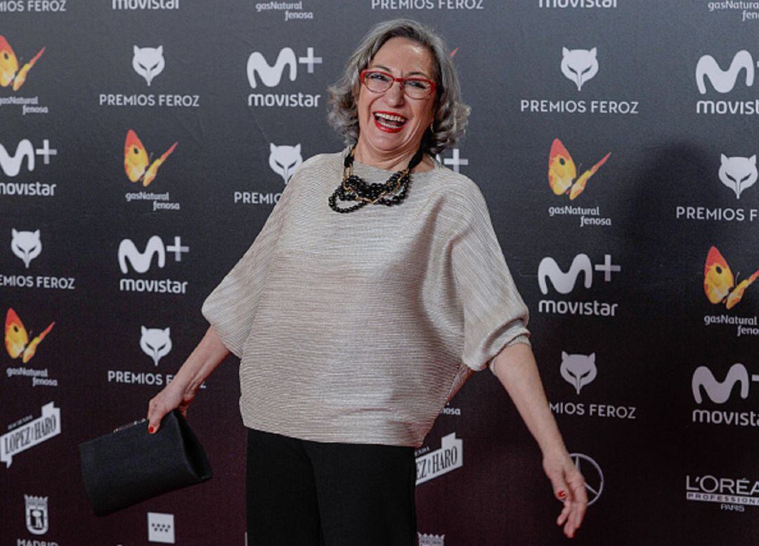 La actriz Luisa Gavasa, en los Premios Feroz 2018