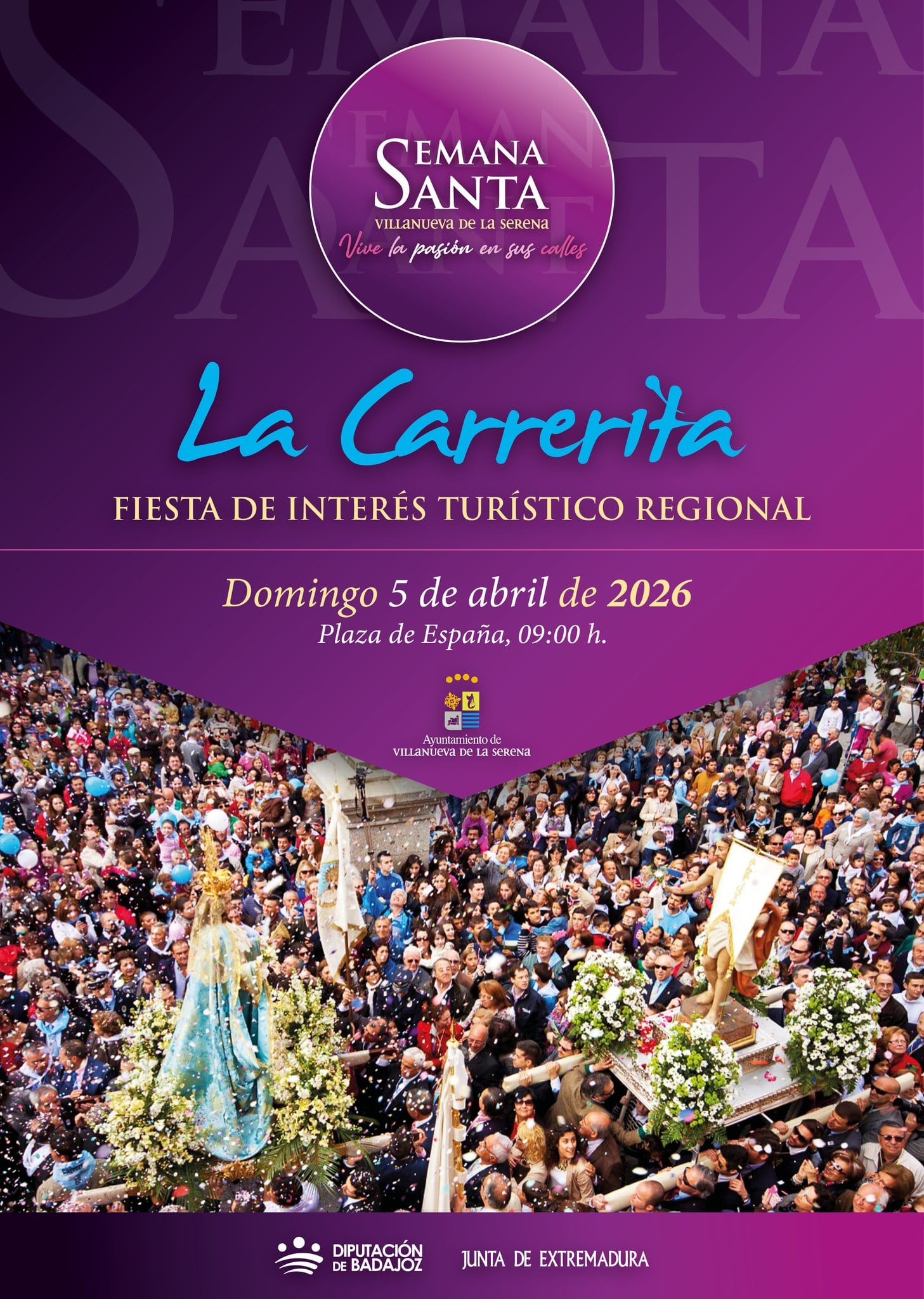 El Ayuntamiento de Villanueva oferta 67 plazas para ver La Carrerita desde los balcones municipales