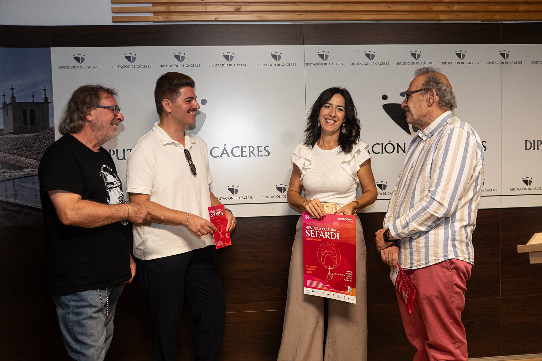 Presentación del Mes de la Cultura Sefardí por parte de la Diputación Provincial de Cáceres