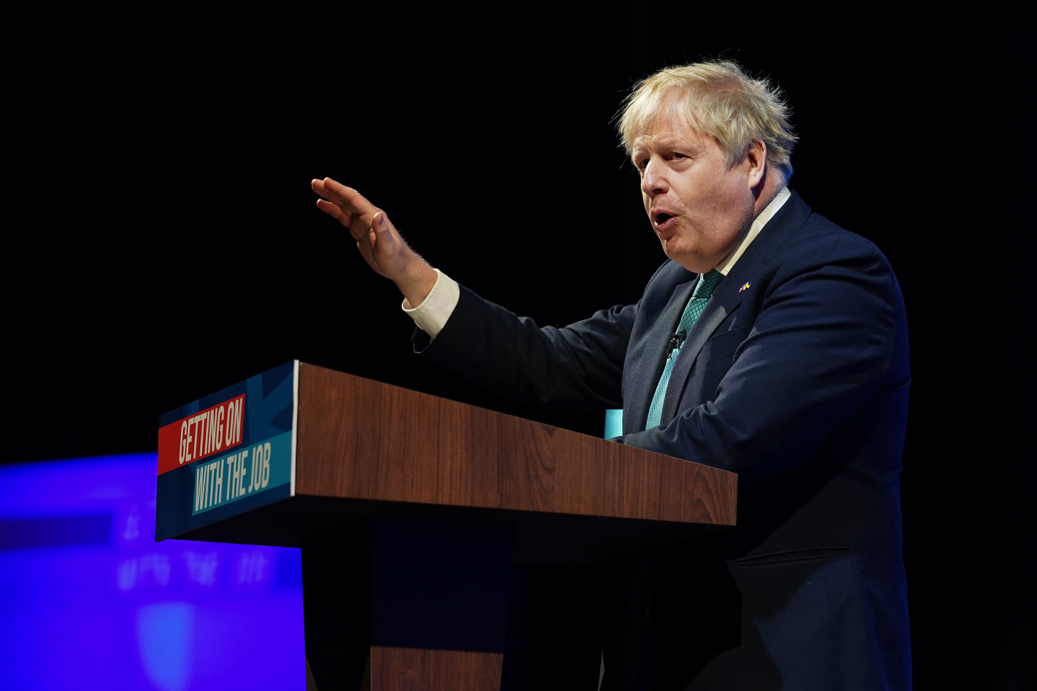 Boris Johnson, líder del Partido Conservador británico y primer ministro del Reino Unido.