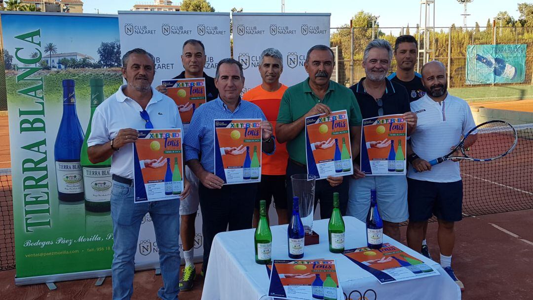 Presentado el Torneo de Tenis Tierra Blanca en el Club Nazaret