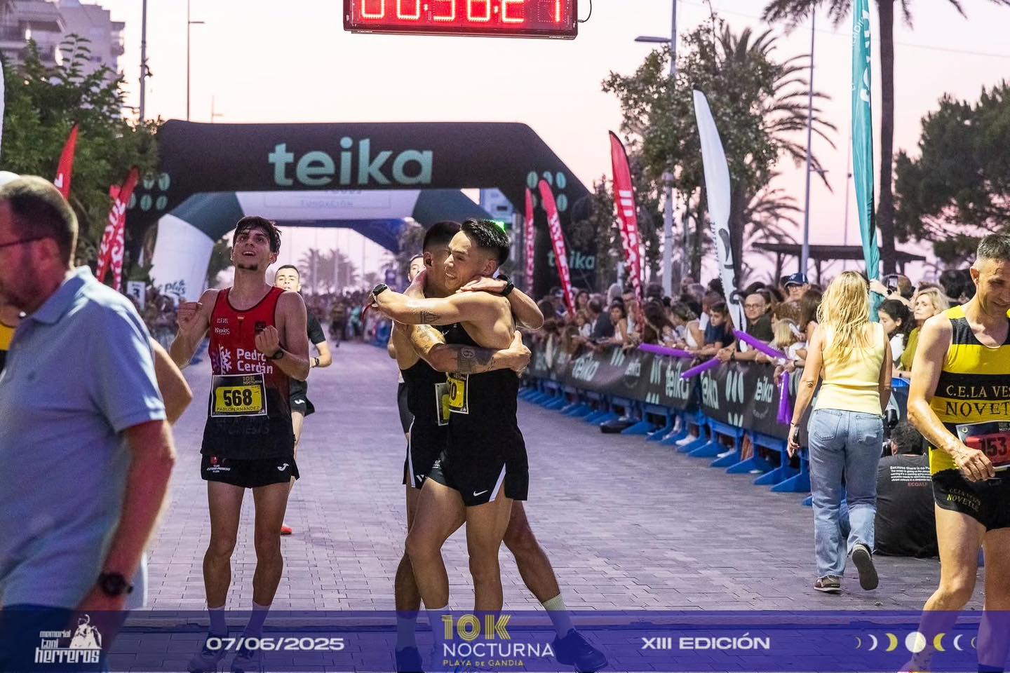 Momento de la competición