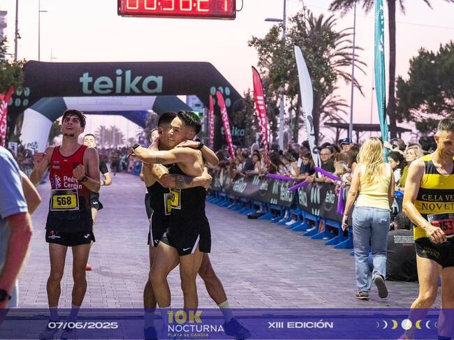 Momento de la competición