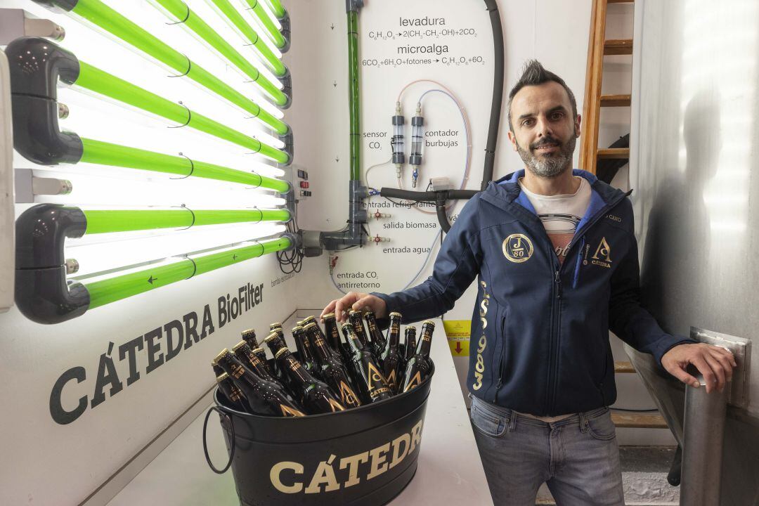 Eduardo Cano, maestro cervecero de Cátedra Beer