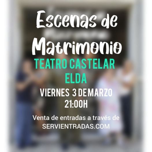 A las 21horas se levantará el telón del Castelar para acoger esta mítica comedia.