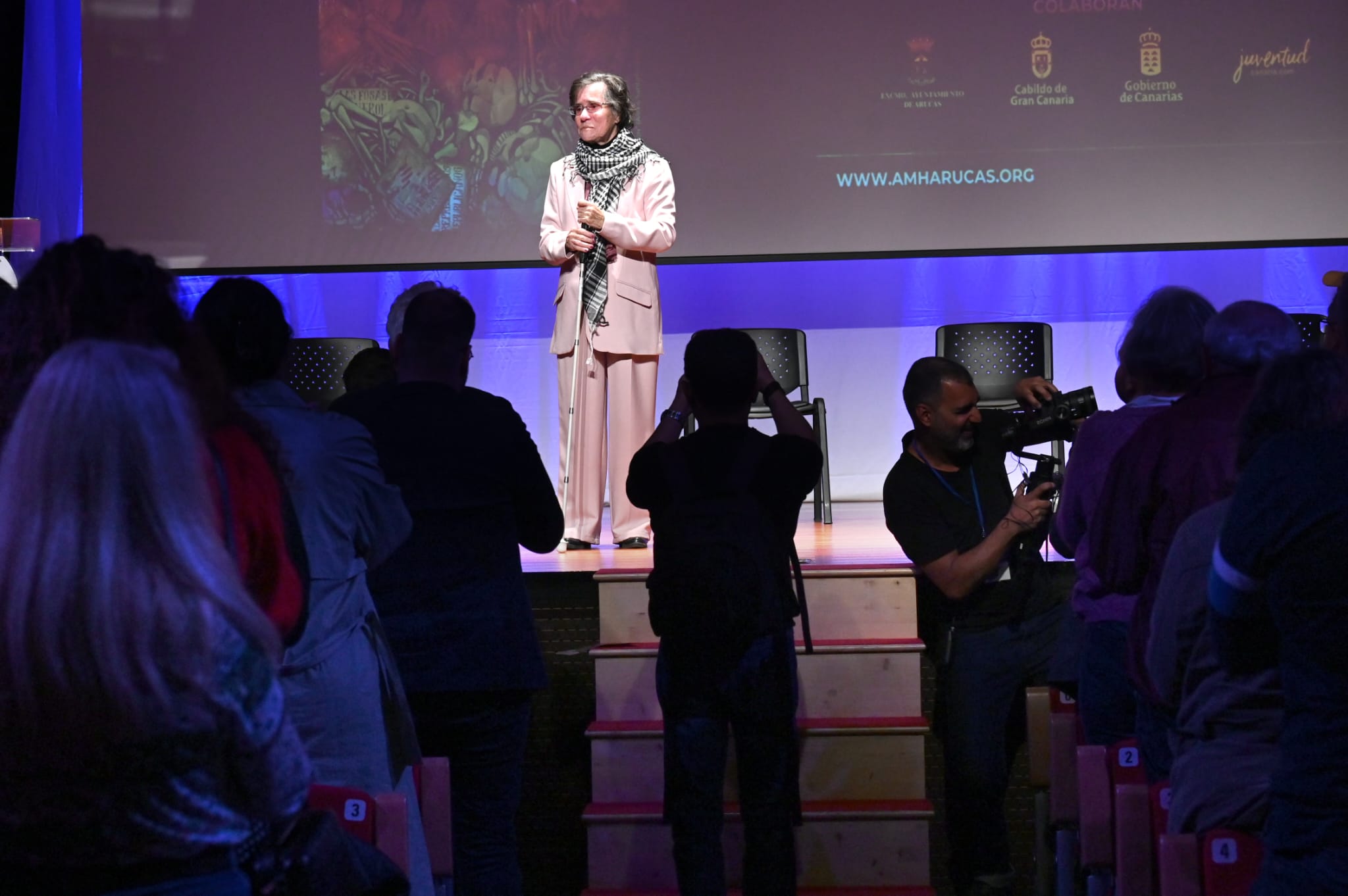 Pino Sosa en el estreno de &#039;Los pozos del olvido&#039;