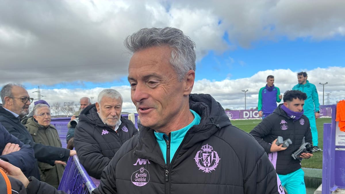 Fran Escribá en la previa ante el Málaga