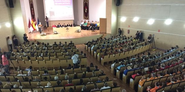 Acto inaugural del curso universitario en el Paraninfo de la UCLM en Cuenca.