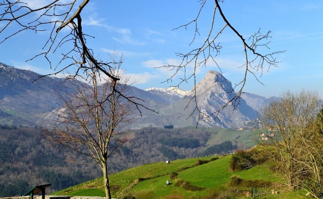 Vista del Pico Peñamellera