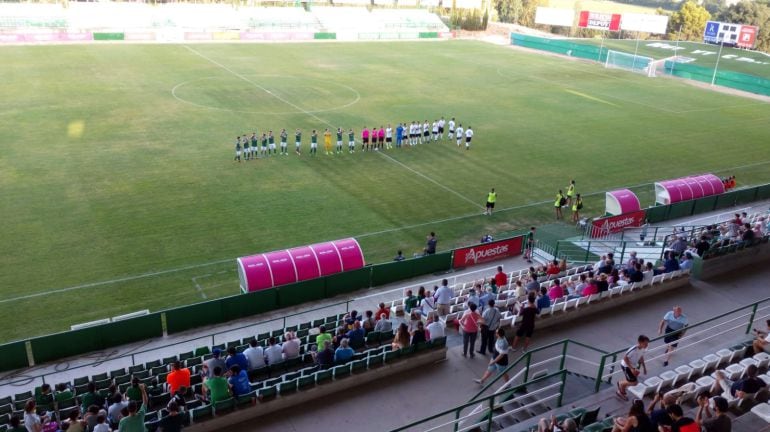 Primer partido de pretemporada en el Salto del Caballo 