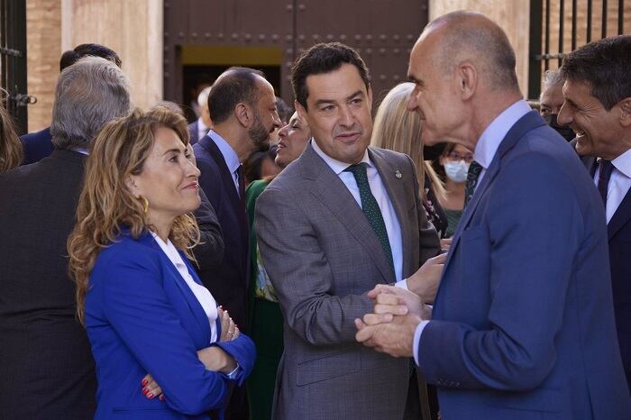 Sánchez y Moreno en un acto