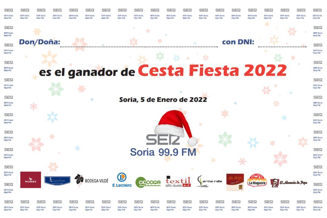 Cesta Fiesta 2022, de SER Soria.