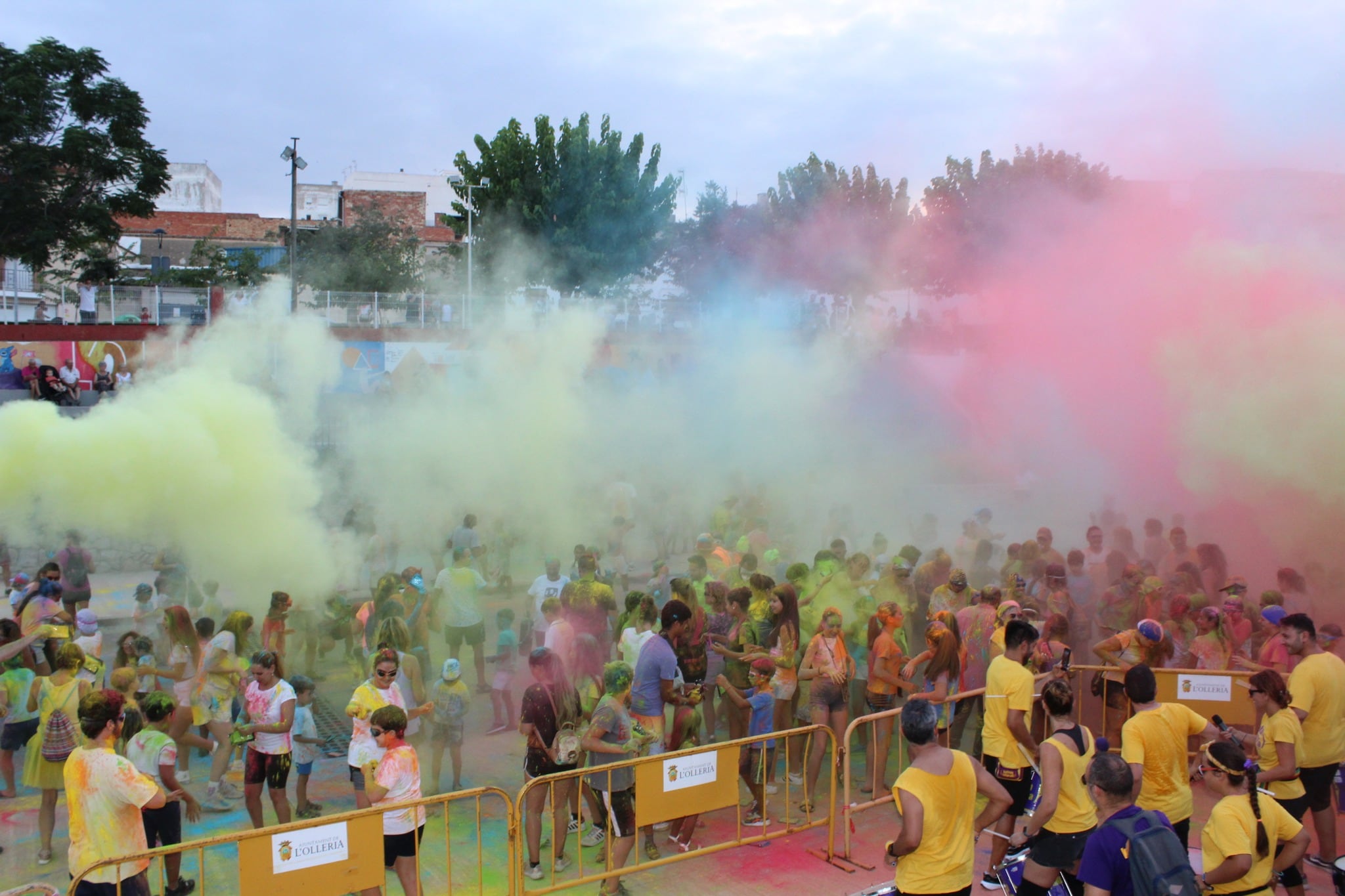 S&#039;ha celebrat una nova edició de la Holi Run de les nostres Festes Patronals i de Moros i Cristians de L&#039;Olleria