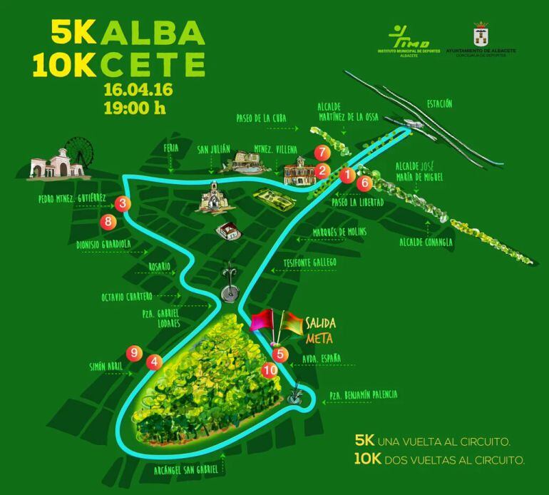 Cartel de la carrera de este sábado