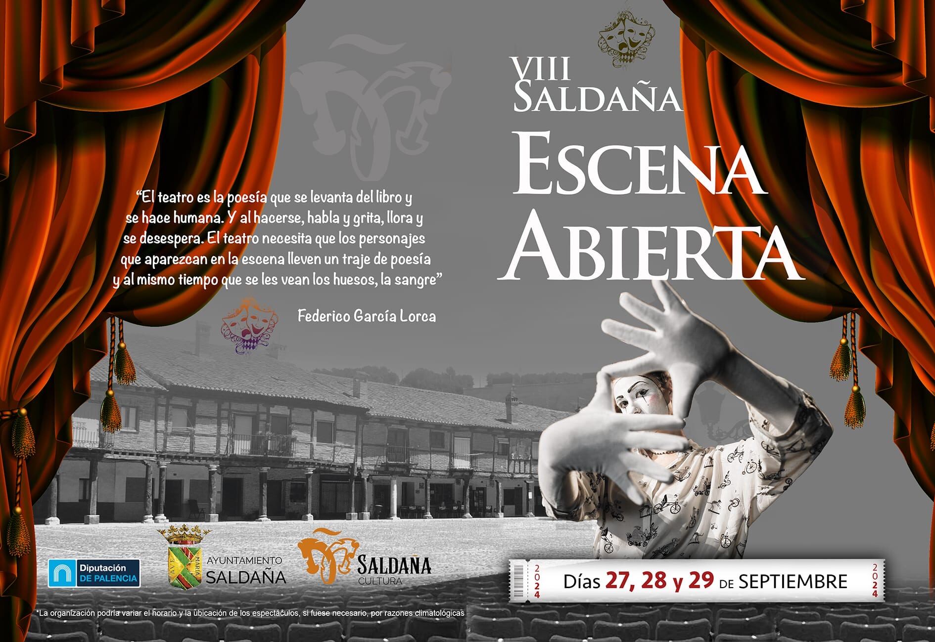 VIII edición del festival de teatro Saldaña Escena Abierta