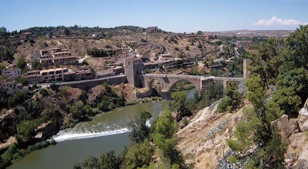 Webcam: observatorio permanente del estado del río Tajo en Toledo 