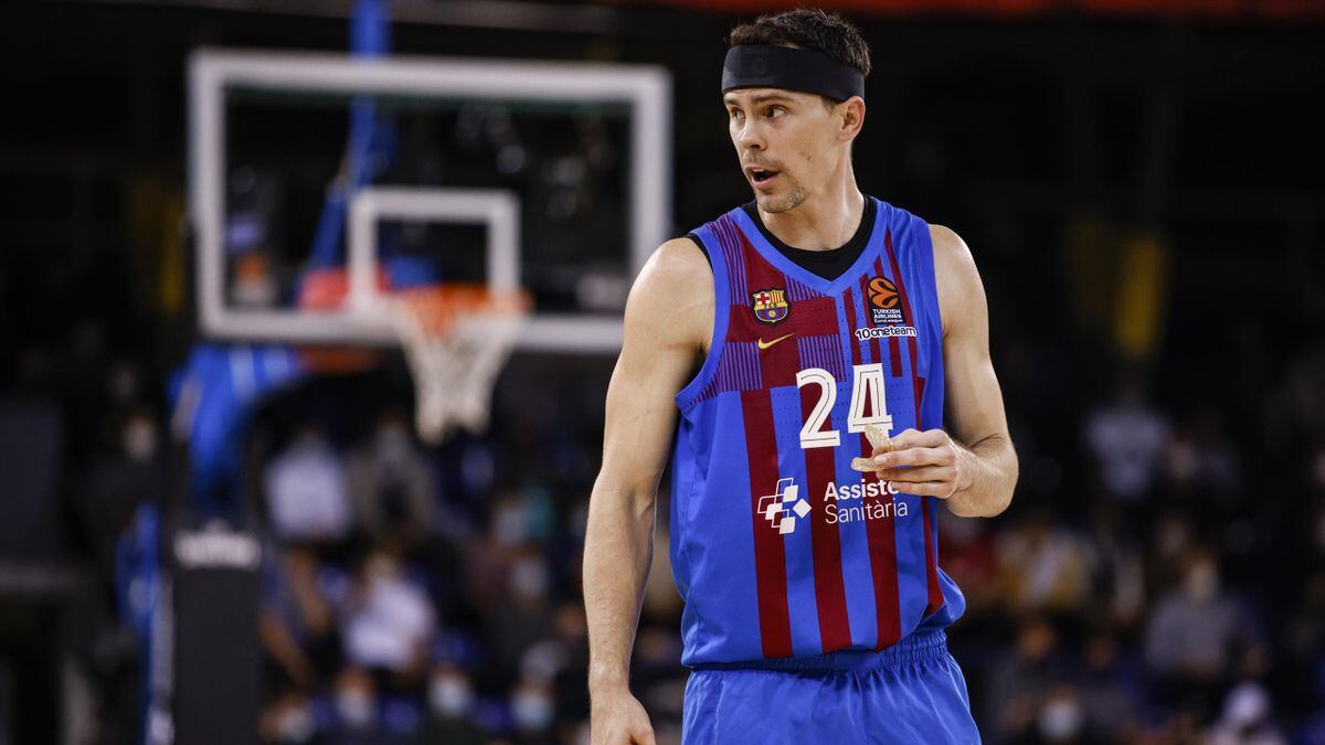 Kyle Kuric, en la seva etapa al Barça
