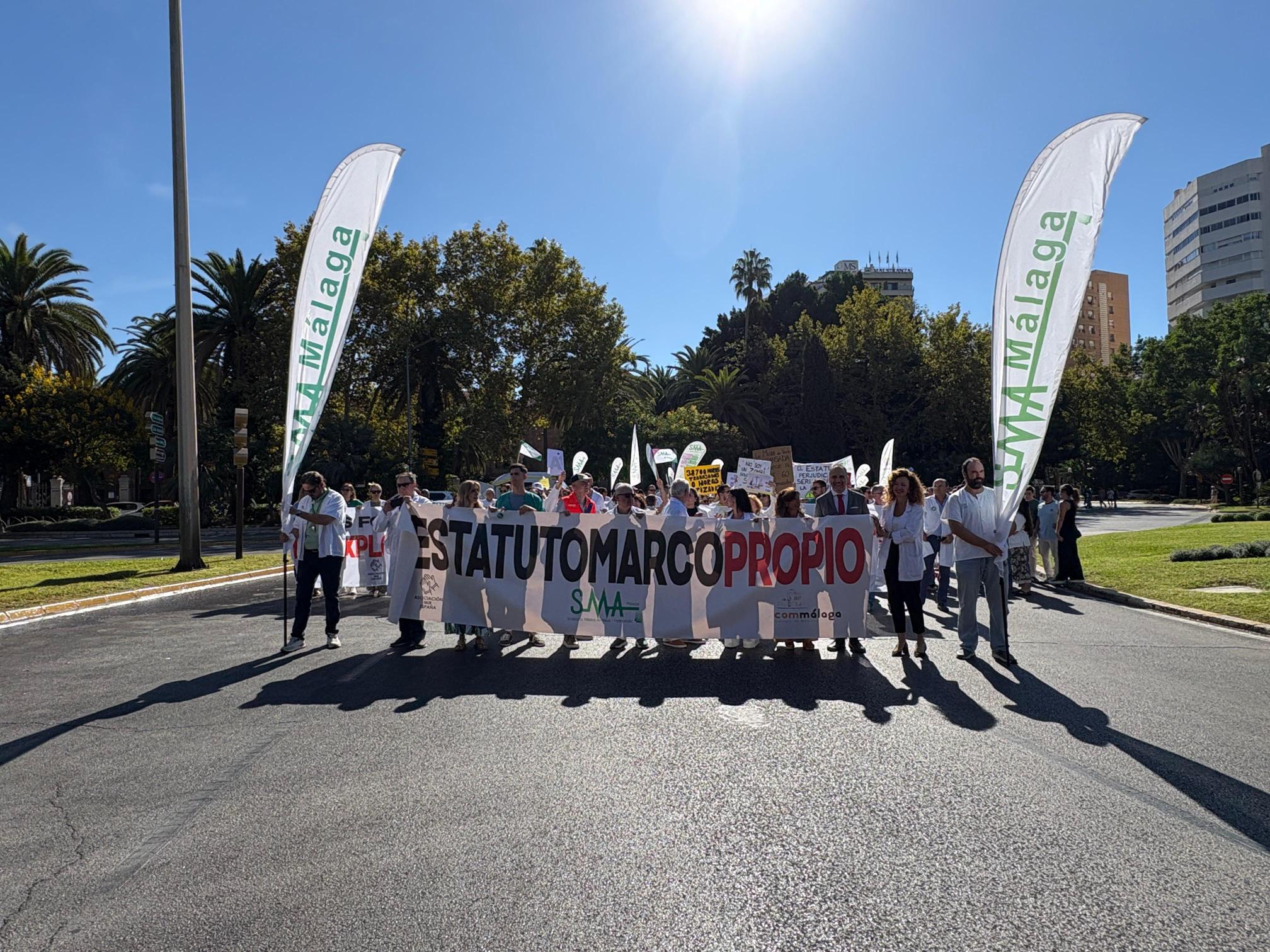 Momento de la protesta