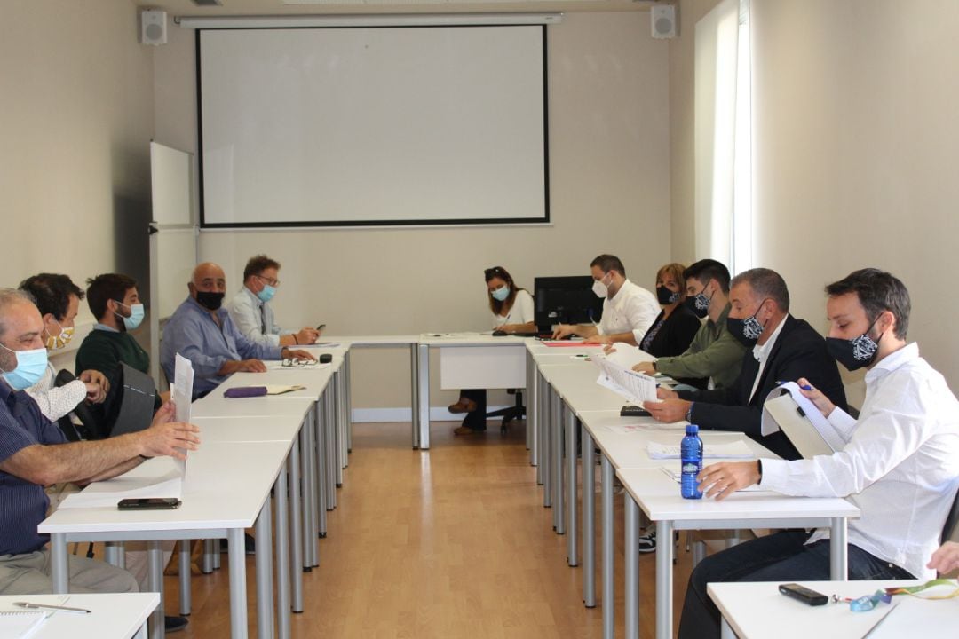 Comisión de investigación de la Sala de emergencias de la Policía Local de Castelló.