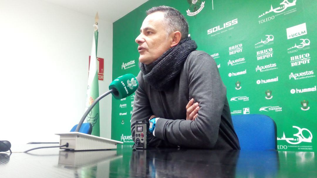 Calleja, en la rueda de prensa de este pasado domingo