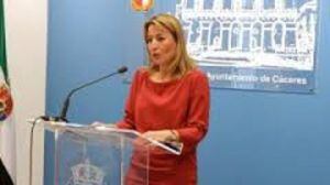 Elena Nevado, en una rueda de prensa