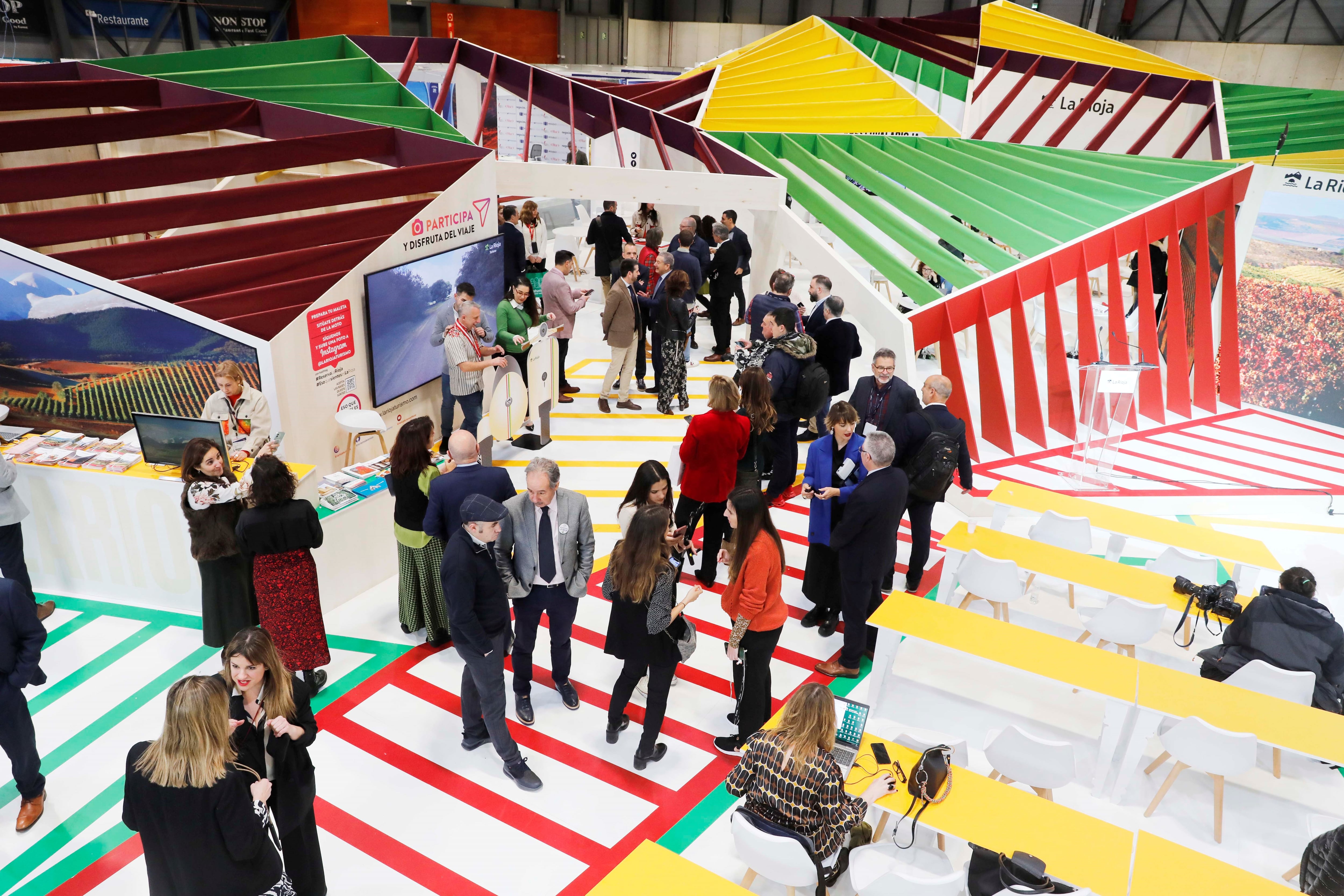 Expositor de La Rioja en FITUR 2023