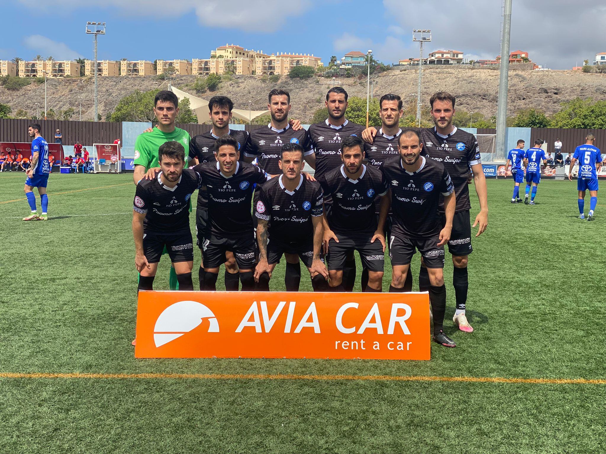 Once titular que presentó el Xerez DFC en Canarias