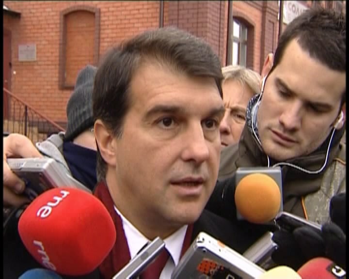 Laporta, presidente del Barça